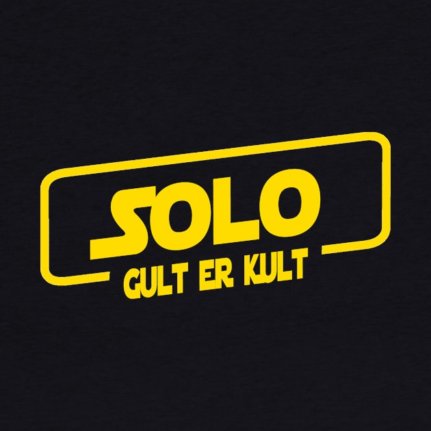 Solo  Gult er kult by GTDesign